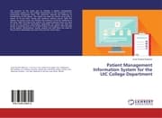 Cover von Patient Management Information System for the UIC College Department