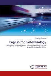 Cover von English for Biotechnology