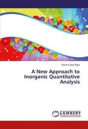 Cover von A New Approach to Inorganic Quantitative Analysis