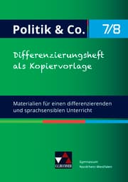 Cover von Politik & Co. NRW Differenzierungsheft 7/8