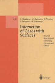 Cover von Interaction of Gases with Surfaces