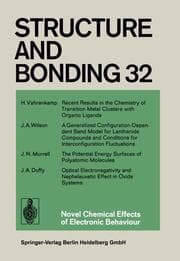 Cover von Novel Chemical Effects of Electronic Behaviour