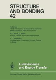 Cover von Luminescence and Energy Transfer