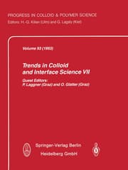Cover von Trends in Colloid and Interface Science VII