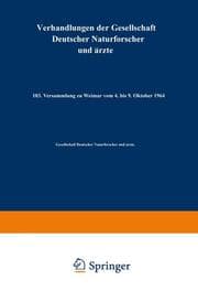 Cover von Verhandlungen der Gesellschaft Deutscher Naturforscher und Ärzte