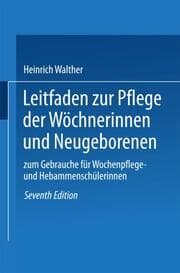 Cover von Leitfaden zur Pflege der Wöchnerinnen und Neugeborenen