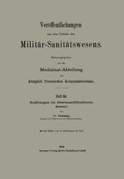 Cover von Kraftwagen im Heeressanitätsdienste