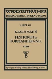 Cover von Festigkeit und Formänderung