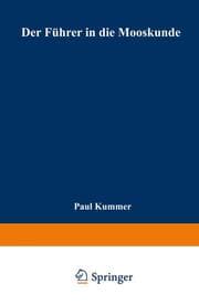 Cover von Der Führer in die Mooskunde