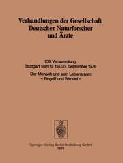 Cover von Der Mensch und sein Lebensraum