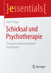 Cover von Schicksal und Psychotherapie