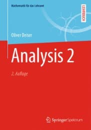 Cover von Analysis 2