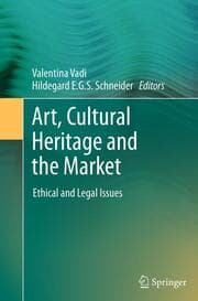 Cover von Art, Cultural Heritage and the Market
