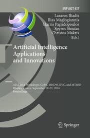 Cover von Artificial Intelligence Applications and Innovations