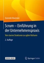 Cover von Scrum - Einführung in der Unternehmenspraxis