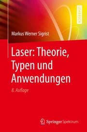 Cover von Laser: Theorie, Typen und Anwendungen