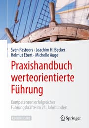 Cover von Praxishandbuch werteorientierte Führung