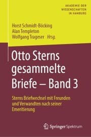 Cover von Otto Sterns gesammelte Briefe - Band 3