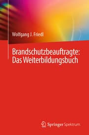 Cover von Brandschutzbeauftragte: Das Weiterbildungsbuch