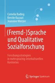 Cover von (Fremd-)Sprache und Qualitative Sozialforschung