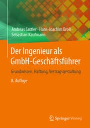 Cover von Der Ingenieur als GmbH-Geschäftsführer