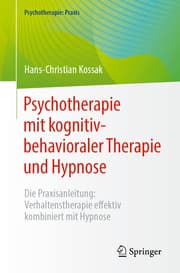 Cover von Psychotherapie mit kognitiv-behavioraler Therapie und Hypnose