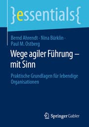 Cover von Wege agiler Führung - mit Sinn
