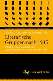 Cover von Literarische Gruppen nach 1945