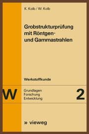 Cover von Grobstrukturprüfung mit Röntgen- und Gammastrahlen