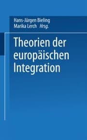 Cover von Theorien der europäischen Integration