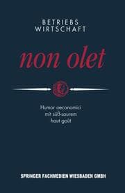 Cover von Betriebswirtschaft non olet