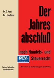 Cover von Der Jahresabschluß nach Handels- und Steuerrecht