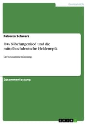 Cover von Das Nibelungenlied und die mittelhochdeutsche Heldenepik