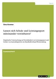 Cover von Lassen sich Schule und Leistungssport miteinander vereinbaren?