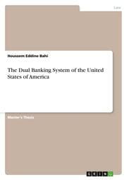 Cover von The Dual Banking System of the United States of America