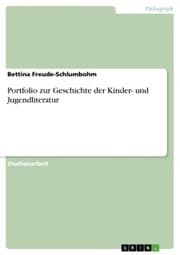 Cover von Portfolio zur Geschichte der Kinder- und Jugendliteratur