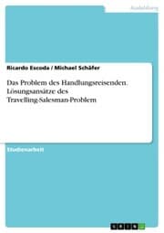 Cover von Das Problem des Handlungsreisenden. Lösungsansätze des Travelling-Salesman-Problem
