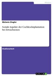 Cover von Soziale Aspekte der Cochlea-Implantation bei Erwachsenen
