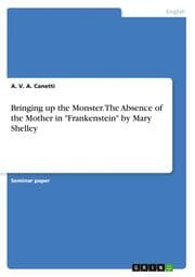 Cover von Bringing up the Monster. The Absence of the Mother in 'Frankenstein' by Mary Shelley