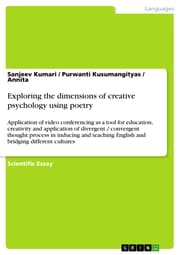 Cover von Exploring the dimensions of creative psychology using poetry