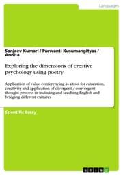 Cover von Exploring the dimensions of creative psychology using poetry