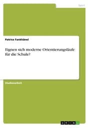 Cover von Eignen sich moderne Orientierungsläufe für die Schule?