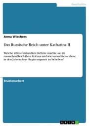 Cover von Das Russische Reich unter Katharina II.