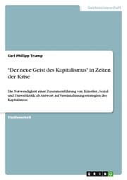 Cover von 'Der neue Geist des Kapitalismus' in Zeiten der Krise