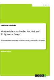 Cover von Gottesräuber, teuflische Bischöfe und Religion als Droge