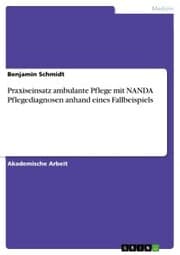 Cover von Praxiseinsatz ambulante Pflege mit NANDA Pflegediagnosen anhand eines Fallbeispiels
