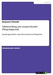 Cover von Falldarstellung mit entsprechender Pflegediagnostik