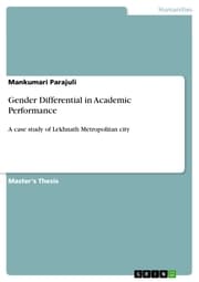 Cover von Gender Differential in Academic Performance