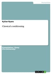 Cover von Classical conditioning