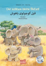 Cover von Der schlaue kleine Elefant (Deutsch-Persisch/Farsi)